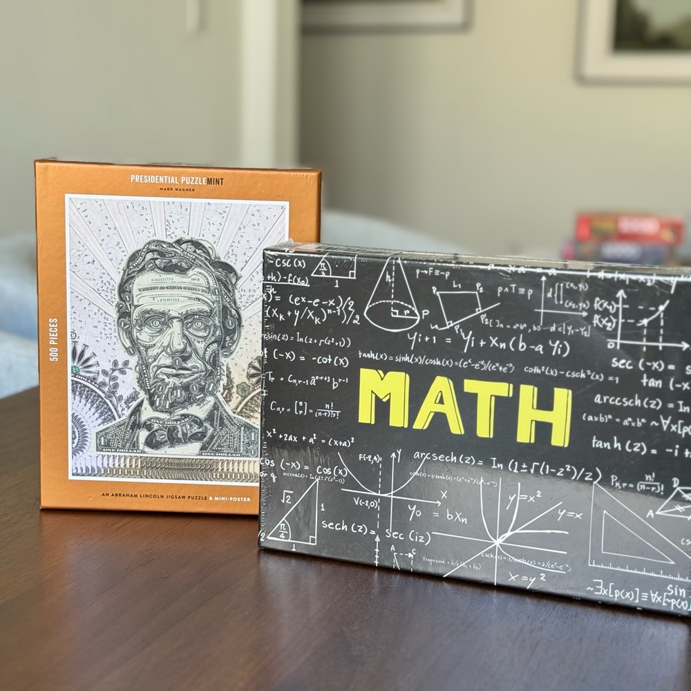 Math and Potter Presidential Puzzlement Set of 2️⃣👀 puzzles for One Low Price